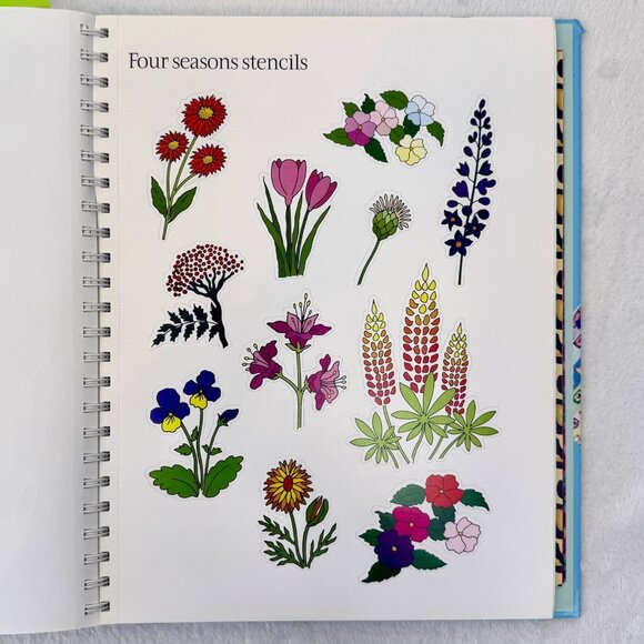 Scrapbooking Materials Book Stencils, Stickers and More by Bay Books Incomplete - Picture 9 of 11